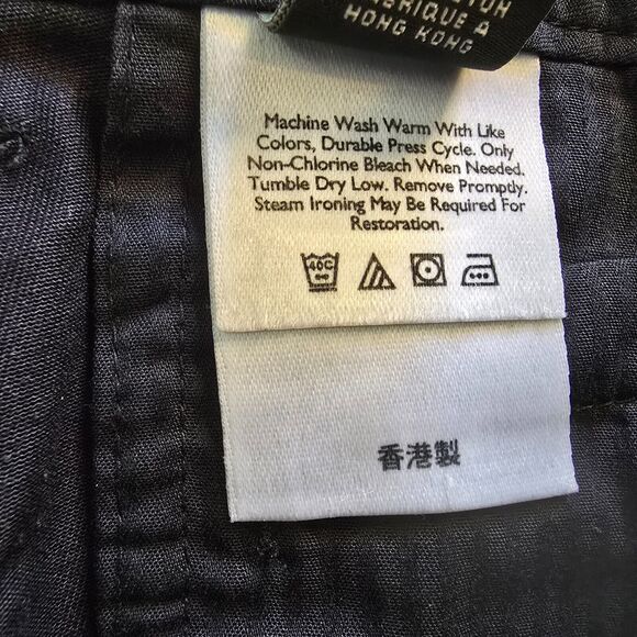 Eddie Bauer Trousers Women's 12 Blakely Fit Wrinkle Resistant Black NWT - Picture 8 of 13